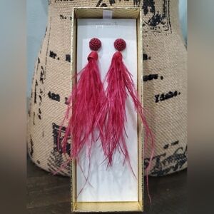 CUTE Piper.k Feather Earing